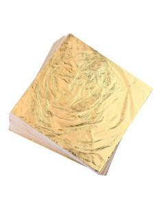 Foiță aur imitație 14×14 cm 25 foi Masserini pentru auritură