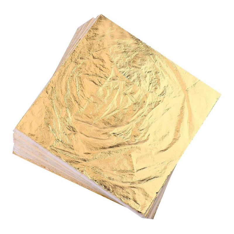 Foiță aur imitație 14×14 cm 25 foi Masserini...