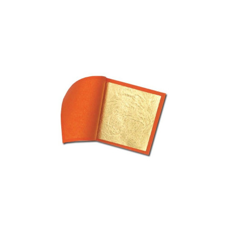 Foiță aur 22K cu transfer 25 foi 8×8 cm Brambilla