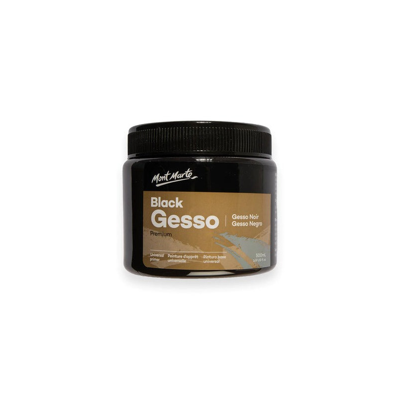 Grund Gesso Negru 500 ml Mont Marte