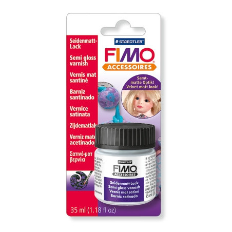 Lac semilucios FIMO Vernis 35 ml pe baza de apa