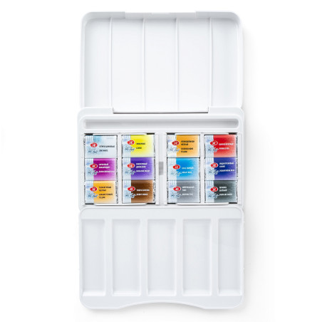 Set 12 acuarele White Nights Atlas Botanic 2.5 ml