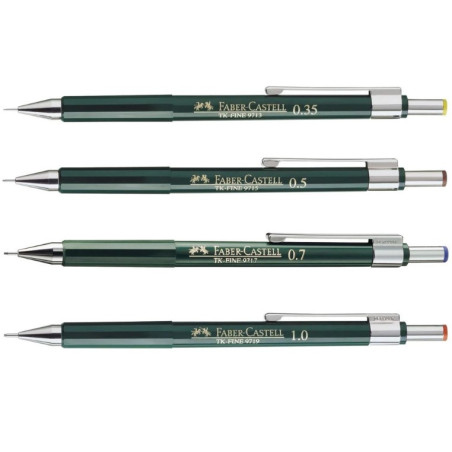 Creion mecanic Faber-Castell TK-Fine 0.35 / 0.5 / 0.7 / 1 mm
