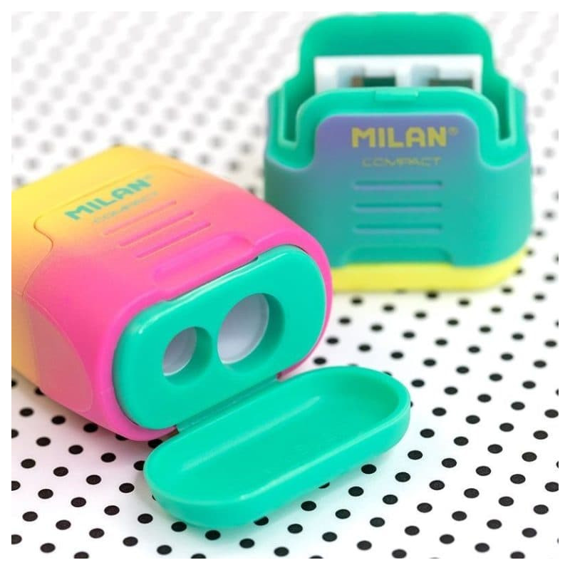 Ascuțitoare dublă cu recipient Sunset