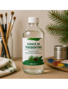 Esență de terebentină 500 ml pentru culori ulei