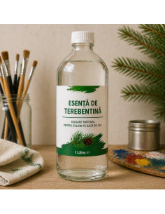 Esență de terebentină 1L pentru culori ulei