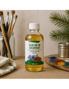Ulei de in sicativ Kremer 150 ml (uscare rapidă)