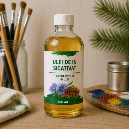 Ulei de in sicativ Kremer 250 ml (uscare rapidă)