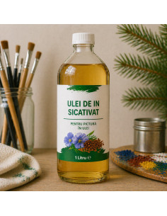Ulei de in sicativ Kremer 1L (uscare rapidă)