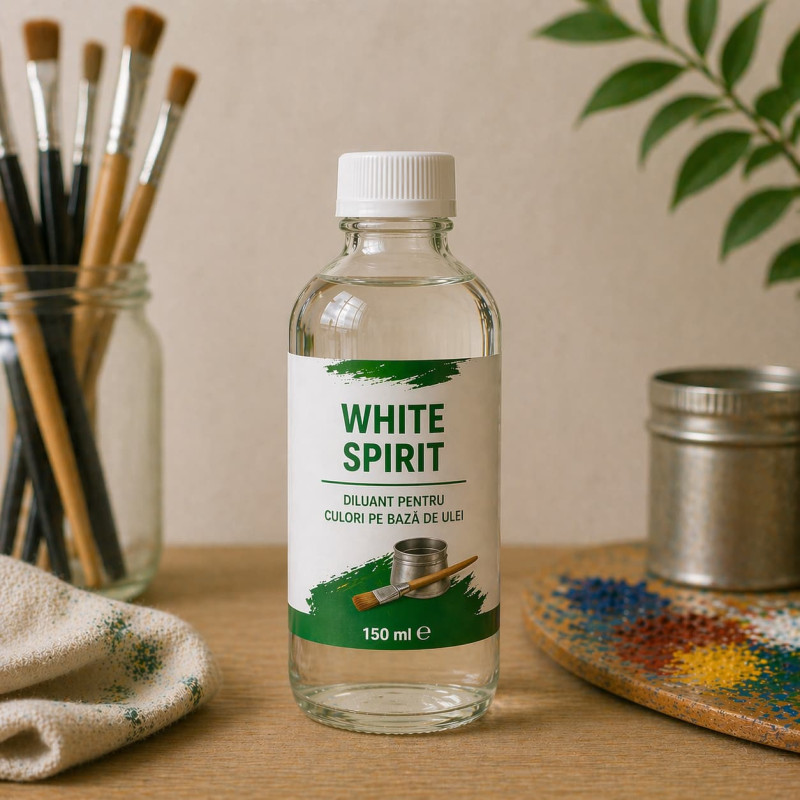 Diluant White Spirit 150 ml pentru culori în ulei