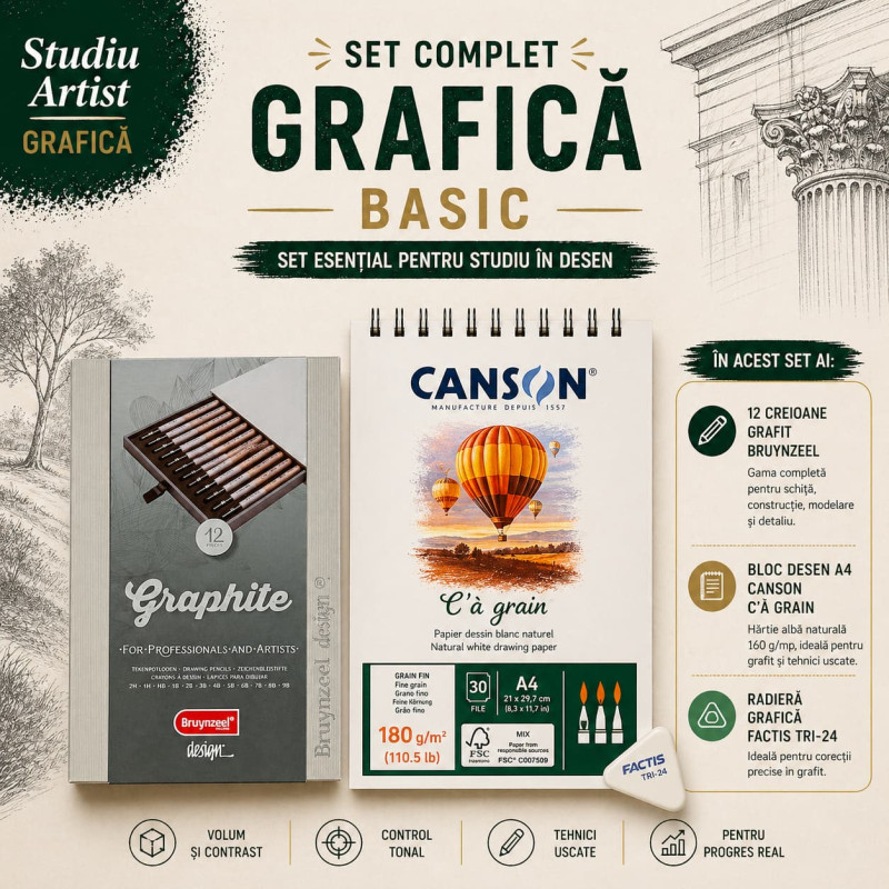 Set complet grafică Studiu Artist Basic