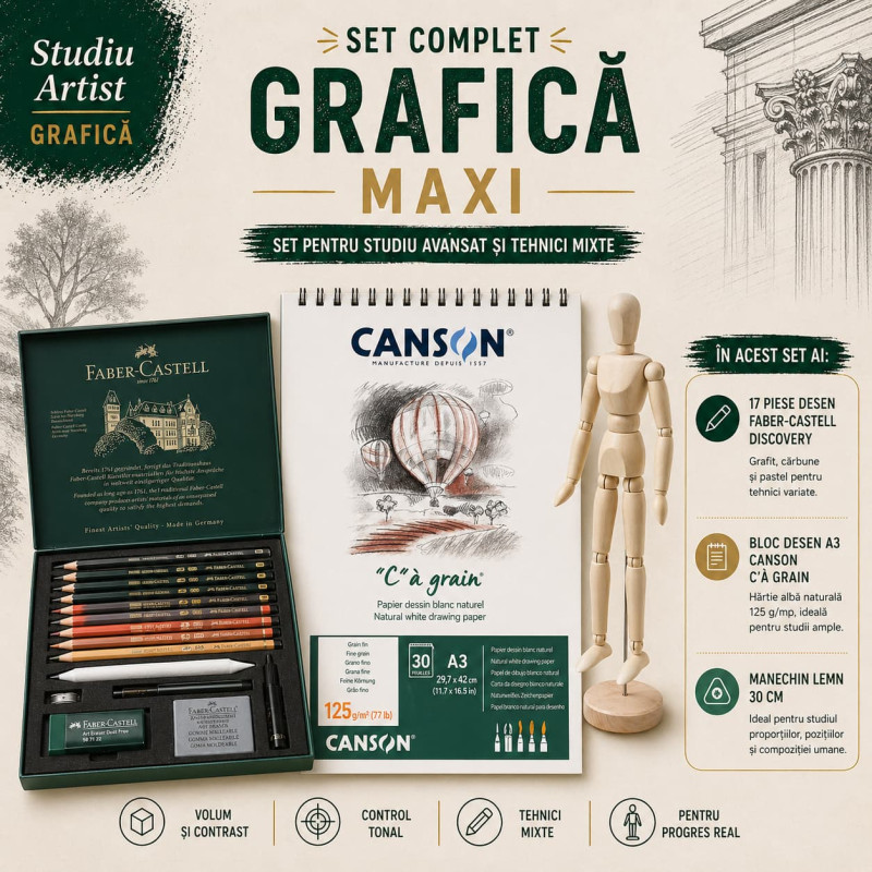 Set complet grafică Studiu Artist Maxi
