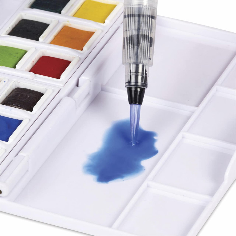 Set 12 culori Derwent Inktense Paint Pan