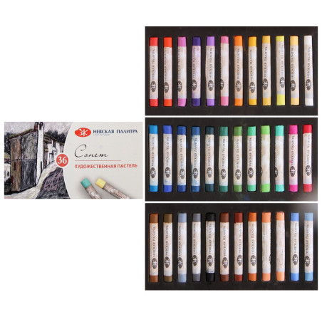 Set 36 pasteluri soft Sonnet Artist