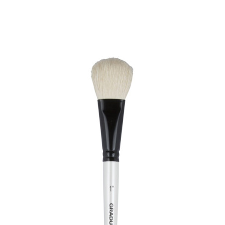 Pensulă mop Daler Rowney Graduate alb- păr natural de capră