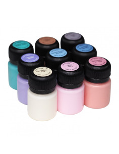 Set 9 culori textile pastel Decola 20 ml – acrilice pe... 2