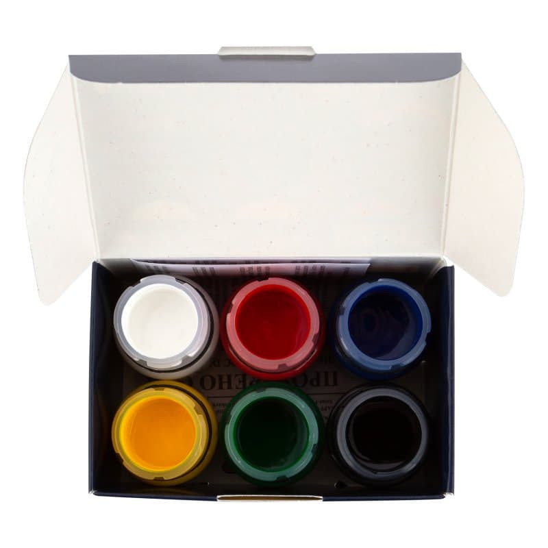 Set 6 culori textile Decola 20 ml – acrilice pe...