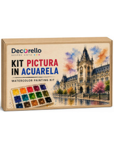 Set complet pictura in acuarelă 2