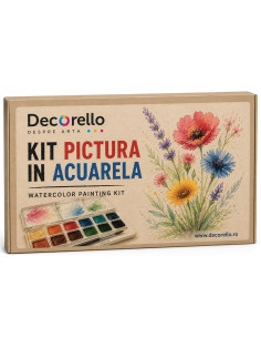 Set complet pictura in acuarelă 1
