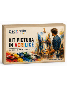 Kit complet pictură in acrilice 2