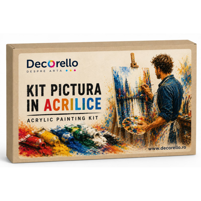 Kit complet pictură in acrilice 2