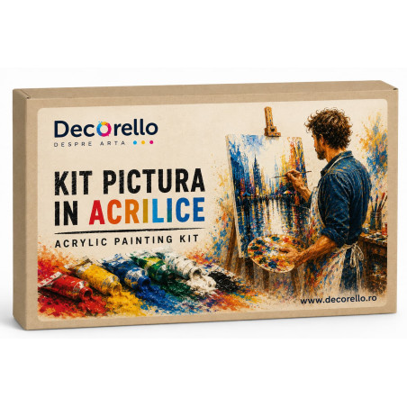 Kit complet pictură in acrilice 2