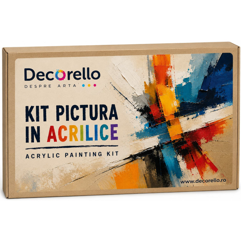 Kit complet pictură in acrilice 1