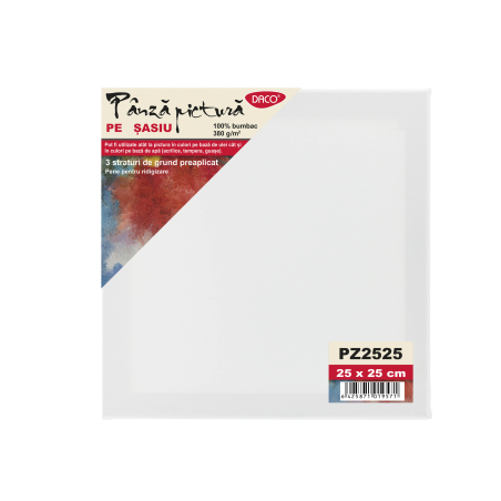 Pânze pe șasiu bumbac 380 g/mp