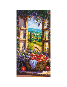 Pictura pe numere 60x80 cm, Toscana