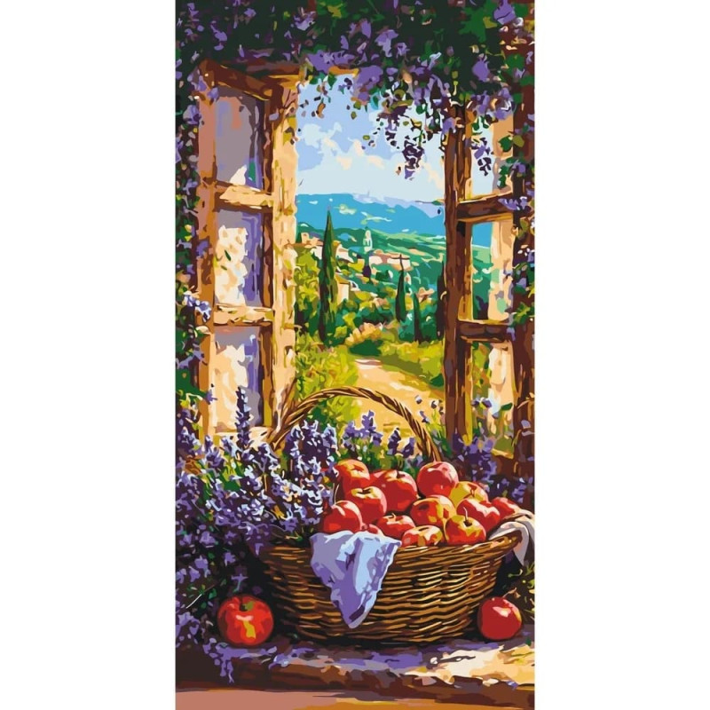 Pictura pe numere 60x80 cm, Toscana