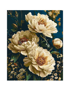 Pictura pe numere 40x50 cm, un buchet special