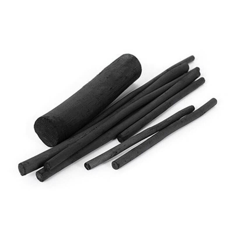 Set 10 cărbuni naturali pentru desen 2–10 mm Lyra