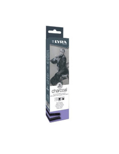Set 15 cărbuni naturali pentru desen 5–6 mm Lyra