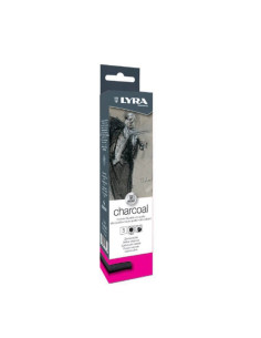 Set 5 cărbuni naturali pentru desen 7–9 mm Lyra
