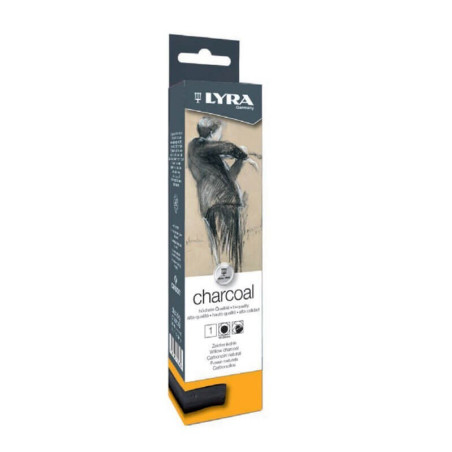 Cărbune natural pentru desen Chunky 15–20 mm Lyra