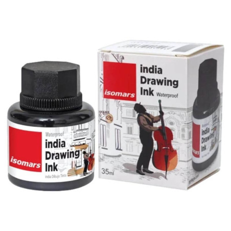 Cerneală pentru desen India Drawing Ink 35 ml Isomars