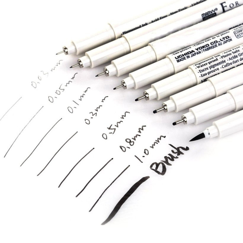 Linere Marvy Uchida diverse grosimi și culori