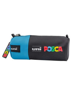 Penar echipat Posca albastru/negru 16 markere acrilice 2