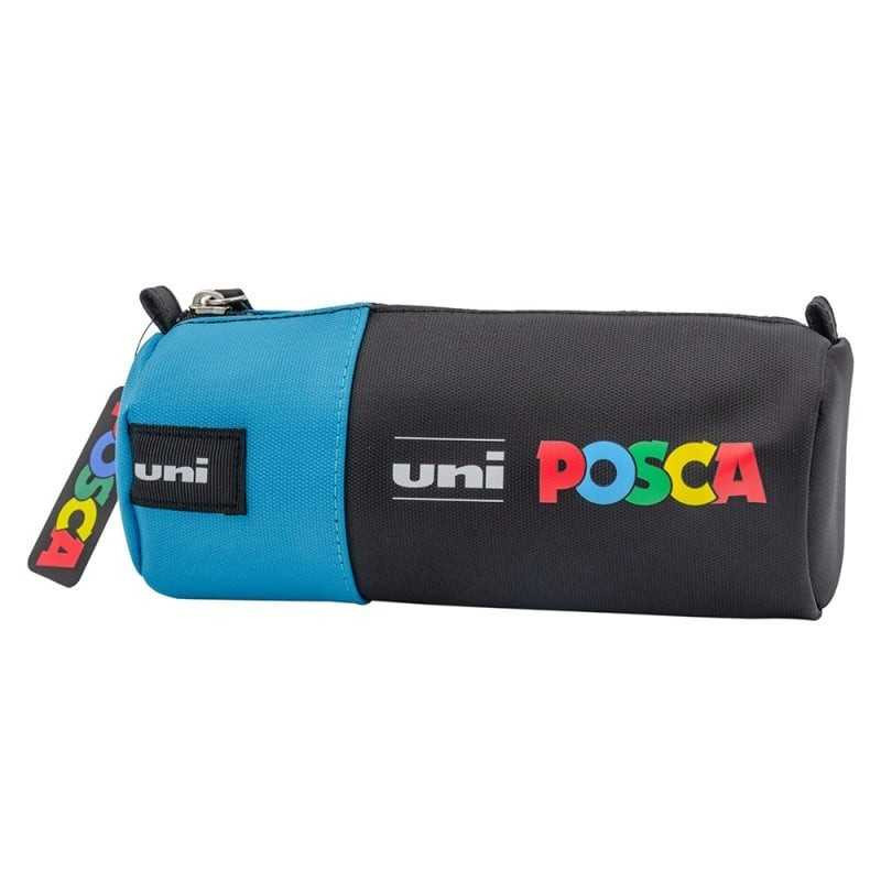 Penar echipat Posca albastru/negru 16 markere...