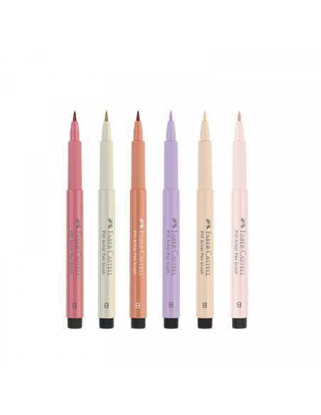 Set 6 Pitt artist pen Manga -KAOIRO- Faber Castell