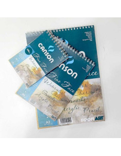 Bloc mixed media A3 Canson Fine Face 200g/mp 30 file