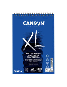 Bloc mixed media A5 Canson 300g/mp 30 file