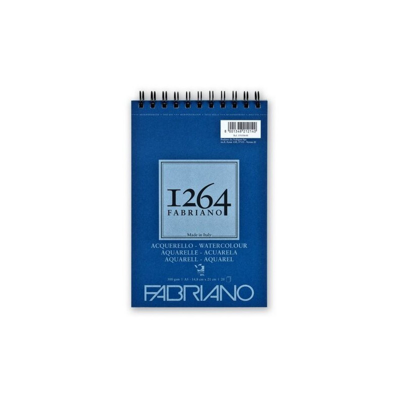 Bloc acuarelă A5 Fabriano 1264 300g/mp 20 file