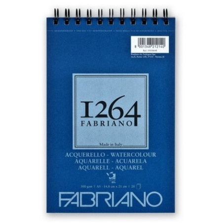 Bloc acuarelă A5 Fabriano 1264 300g/mp 20 file