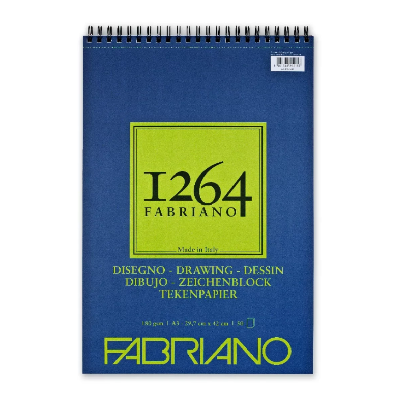 Bloc de desen A3 Drawing 1264 Fabriano 180g/mp...