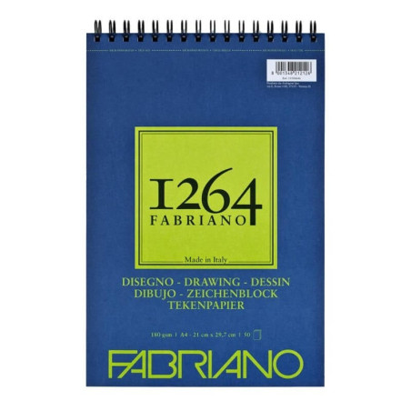 Bloc de desen A4 Drawing 1264 Fabriano 180g/mp 50 file