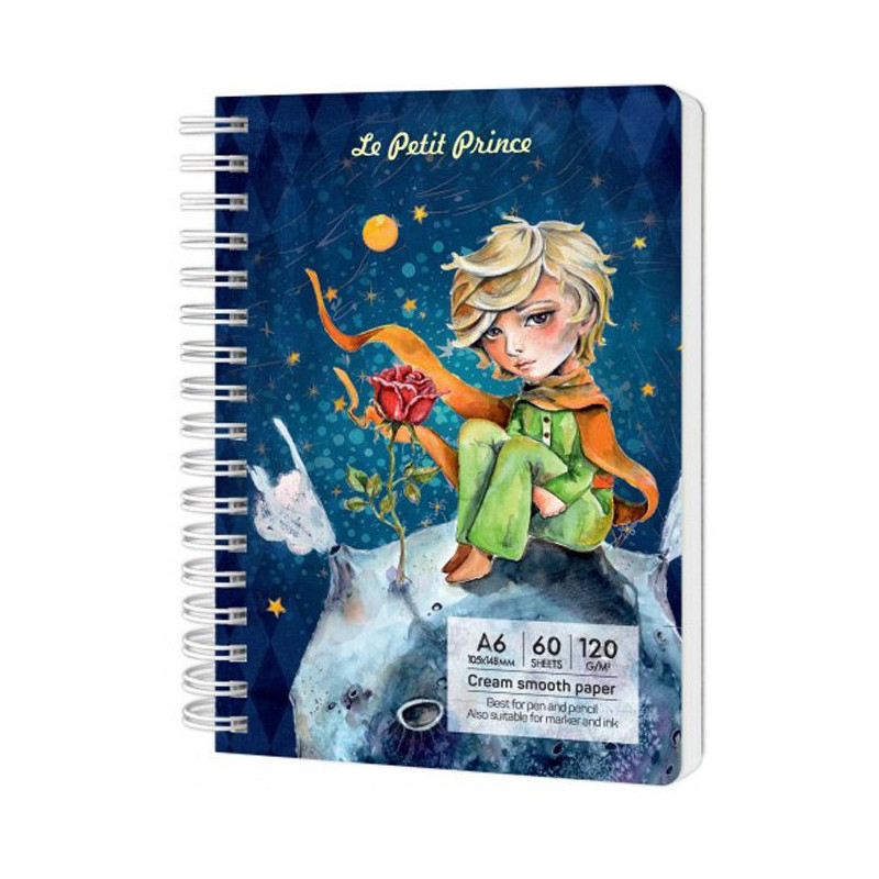 Sketchbook A6 120g/mp 60 file Micul Prinț Drasca