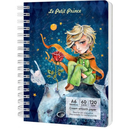 Sketchbook A6 120g/mp 60 file Micul Prinț Drasca