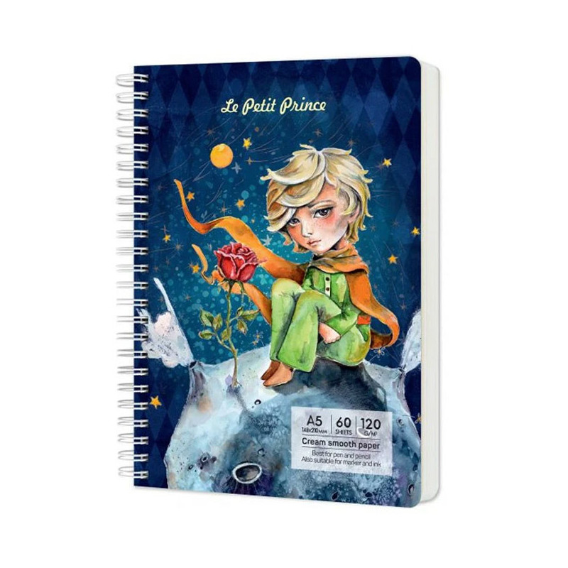 Sketchbook A5 120g/mp 60 file Micul Prinț Drasca