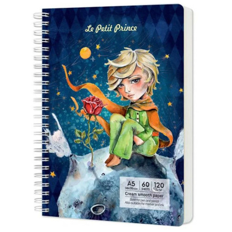 Sketchbook A5 120g/mp 60 file Micul Prinț Drasca